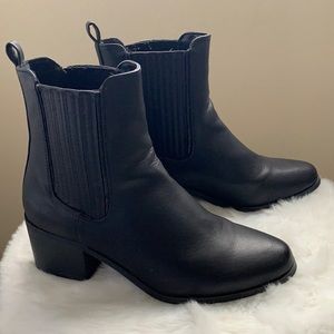 Black boots
